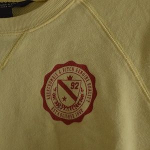 Crew Neck Abercrombie and Fitch Sweatshirt